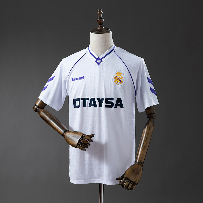 Camiseta retro del Real Madrid 90-91 (tallas S-XXL)